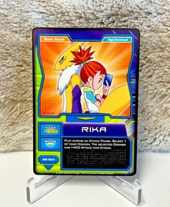 2004 Digimon TCG Hybrid Warriors 1st Edition - Rika DD-023 Non-Holo - Picture 1 of 2