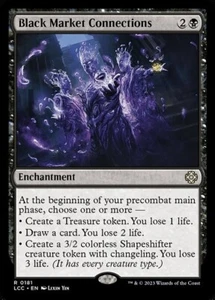 *MtG: BLACK MARKET CONNECTIONS - Commander Lost Caverns of Ixalan Rare magicman* - Bild 1 von 1