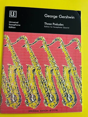 Three Preludes, George Gershwin, arr. W. Schlei, Saxophone Quartet - Bild 1 von 3