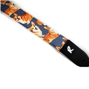Correa de guitarra Corgi - Lindos perros - Cachorros lindos - Guitarra acolchada hecha a mano St - Imagen 1 de 10