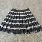 French Toast Skirt Girls Size 16 Pleated Blue Plaid Schoolwear New