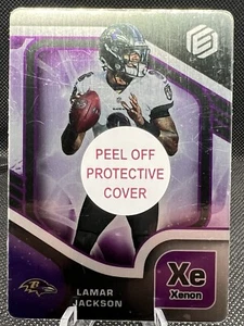 2021 Panini Elements Lamar Jackson Xenon #26/54 Card No. 2 Protection Film ON - Picture 1 of 2