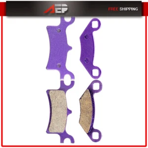 CARBON FIBER BRAKE PADS Front Rear Pairs For 2008-2013 Polaris Trail Blazer 330 - Picture 1 of 12
