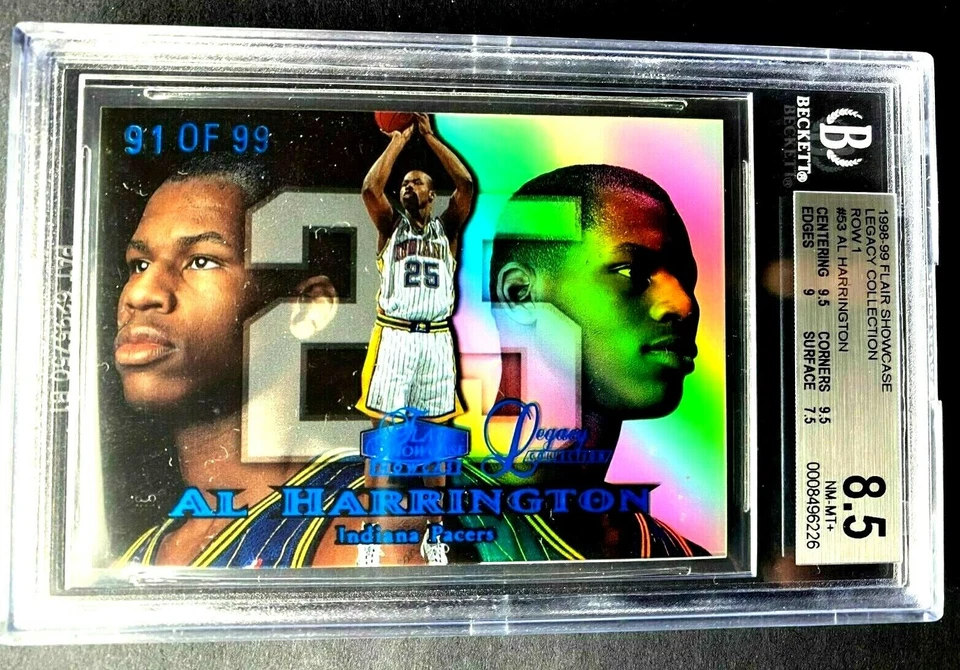 BGS 8,5 AL HARRINGTON 1998-99 ESCAPARATE ESTILO RC LEGACY COLL. FILA 1 #D/99 G146 Foto 1 de 2