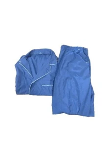 Vintage Mens Diplomat Pajamas Blue Size Medium - Picture 1 of 4