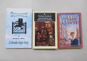 3 HORATIO ALGER JR # TRADE PB RUNAWAY CONTINUES GEORGE WEBER HIS OWN STRUGGLING - Foto 1 di 3