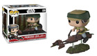 Funko Pop! Star Wars 228 Deluxe Princess Leia with Speeder Bike Oversized