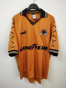WOLVES 1998-1999 camiseta shirt trikot maillot maglia L - Picture 1 of 5