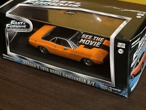 1:43 Greenlight 1970 Dodge Challenger R/T Fast&Furious
