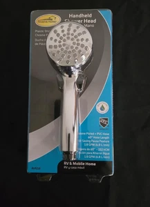 = Road & Home Handbrause Duschkopf verchromter Kunststoff RVP210 OPEN BOX - Bild 1 von 1