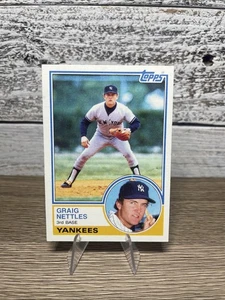 1983 Topps - #635 Graig Nettles. New York Yankees. Kostenloser Versand - Bild 1 von 2