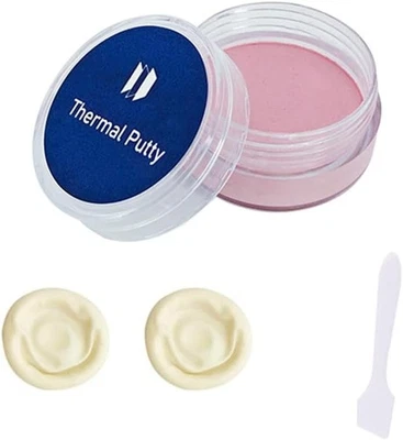 Masilla térmica de 12,8 W/mk para procesador VGA GPU IC, reemplazo de almohadilla térmica de enfriamiento rápido Foto 1 de 4