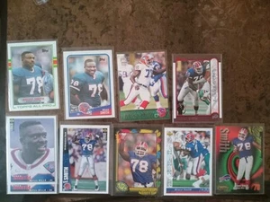 18x Bruce Smith NFL Trading Card Lot DE Bills Redskins - Picture 1 of 9