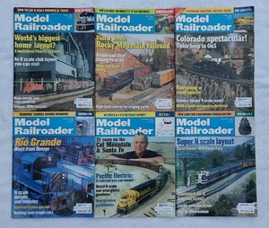 Lot of 6 Model Railroader Magazines 1999 (Apr, May, Jun, Aug, Sep, Nov) VGUC - Picture 1 of 1