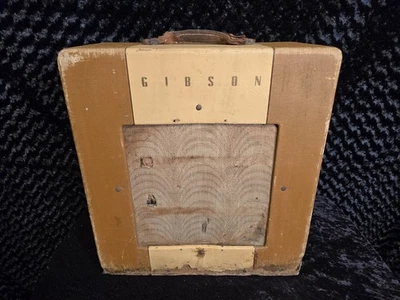 Amplificador de tubo de guitarra Gibson BR-4 1946-47 de colección. Funcionando 💥 ¡Ver video!! Foto 1 de 4