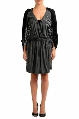 Vestido para mujer Just Cavalli gris gráfico US S IT 40 Foto 1 de 4