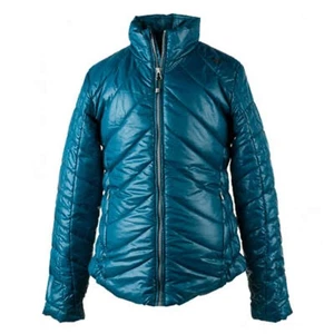 Obermeyer Teen Girls Gigi Insulator Teal Green Puffer Jacket Size XL 18 - Picture 1 of 12