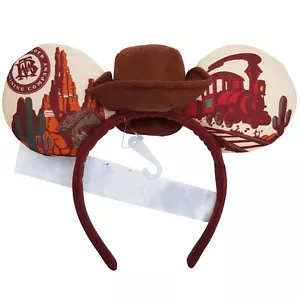 Disneyland Paris Big Thunder Mountain Attraction Mickey Mouse Ears BTM Headband - Picture 1 of 11