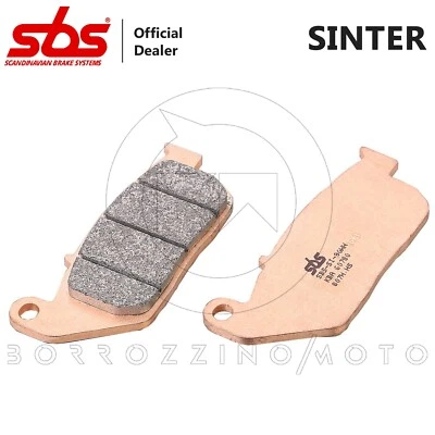 SBS 807HS PASTIGLIE FRENO ANTERIORE HARLEY XLV SEVENTY TWO 1200 2012-2013 — 第 1/4 张图片