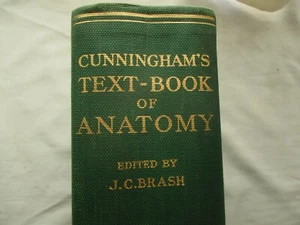 CUNNINGHAM'S TEXT BOOK Of ANATOMY Ninth Edition 1951 Hardcover Book - Foto 1 di 12