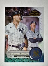 2022 Topps Gold Label Base Class 1 #39 Giancarlo Stanton - New York Yankees