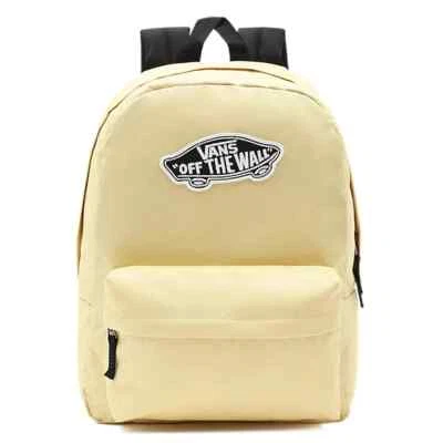 Vans Realm Mochila Bolso Escolar Laptop Viaje Gimnasio VN0A3UI6Y7O Amarillo Negro Blanco Foto 1 de 4