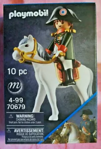 Playmobil,NAPOLEON BONAPARTE ON HORSEBACK,NEW IN BOX,LIMITED EDITION,HTF IN USA - Picture 1 of 2