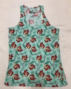 Camiseta sin mangas Disney Usada en Excelente Condición Princesa Sirenita Ariel Espalda Corredora Talla M Juniors - Imagen 1 de 6