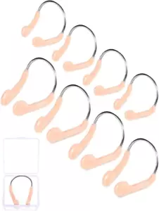 Swimming Nose Clip Competition Protector Nose Plugs for Swimming for Adults Kids - Picture 1 of 12