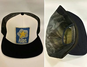 Vintage STAR TIRES Old Stock Trucker Hat Old School Snap Back Hat Cap - Picture 1 of 1