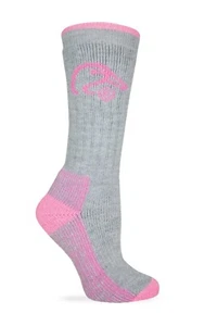 Ducks Unlimited Ladies Full Cushion Merino Wool Blend House Socks 1 Pair - Picture 1 of 5