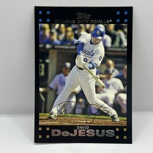2007 Topps Baseball David DeJesus Base #541 Kansas City Royals
