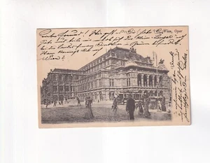 9520) WIEN - OPER - Straßenbahn - super Variante 1905 - Bild 1 von 2