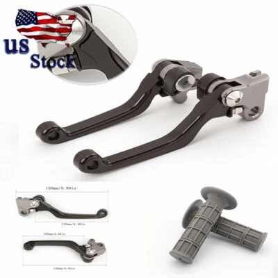 For Honda CR80R CR85R 1998-2007 CRF150R 2007-2008 Brake Clutch Levers Dirt Bike - Image 1 of 4