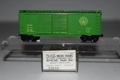 N Scale Kadee 23010 Ashley Drew & No 40' Double Door Boxcar 2415 C4162 - Image 1 of 2