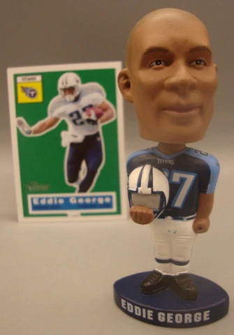 LOOSE 2002 LIL BOBBER 4" BOBBLEHEAD FIGURE EDDIE GEORGE TENNESSEE TITANS OILERS Cover