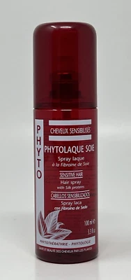 Phyto Spray Spray Spray Cabello Sensible a la Laca con Proteínas de Seda NOS MUY BUEN ESTADO (3,3 fl. oz) Foto 1 de 2