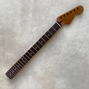 Mástil de guitarra de arce tostado para Stratocaster Strat Rosewood Nitro Satin Semi-hemi - Imagen 1 de 14