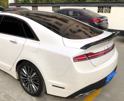 ABS para 2015-2021 Lincoln MKZ preto brilhante traseiro tronco spoiler asa acabamento labial - Imagem 1 de 4