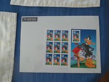 1999 US #3306 - 33c Daffy Duck Pane of 10 with Special Die Cuts - SCV $15.00