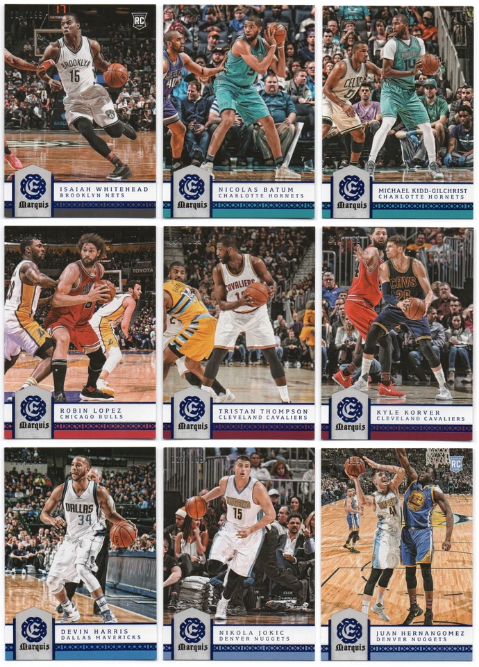 2016-17 Panini Excalibur Marquis /199 Pick Any Complete Your Set - Image 1 of 1