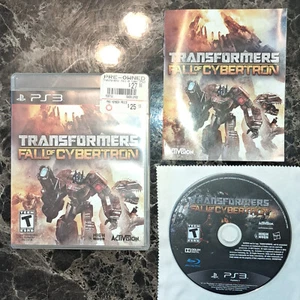 Transformers: Fall of Cybertron Sony PlayStation 3 PS3 2012 *Complete w/ Manual* - Picture 1 of 4