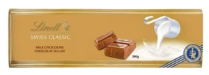 Lindt SWISS CLASSIC Gold Milk Chocolate Bar, 300g - Picture 1 of 5