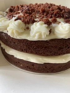 Homemade red Velvet Sponge Cake - Picture 1 of 5