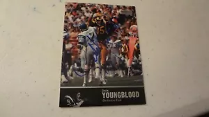 1997 UPPER DECK LEGENDS JACK YOUNGBLOOD AUTOGRAPHED FOOTBALL CARD - Picture 1 of 3