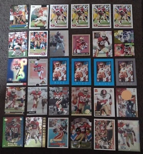 Jerry Rice - 78 Football Karten - verschiedene Marken/Jahre San Francisco 49ers - Bild 1 von 3