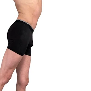 Twin Pack Boxer Punto Blanco Ecologic Bamboo Antibacterial Black 33404 tab - Imagen 1 de 5