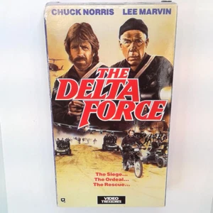 Delta Force, 1986 (VHS, 1989) Martial Arts, Action, Chuck Norris, Lee Marvin - Picture 1 of 3