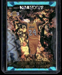 2017-18 Panini NBA Hoops Career Tribute #300 Kobe Bryant Teal Explosion SSP HOF - Picture 1 of 2