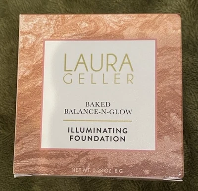 Laura Geller Baked Balance-N-Glow Illuminating Foundation Golden Medium 0.28 oz - Image 1 of 4